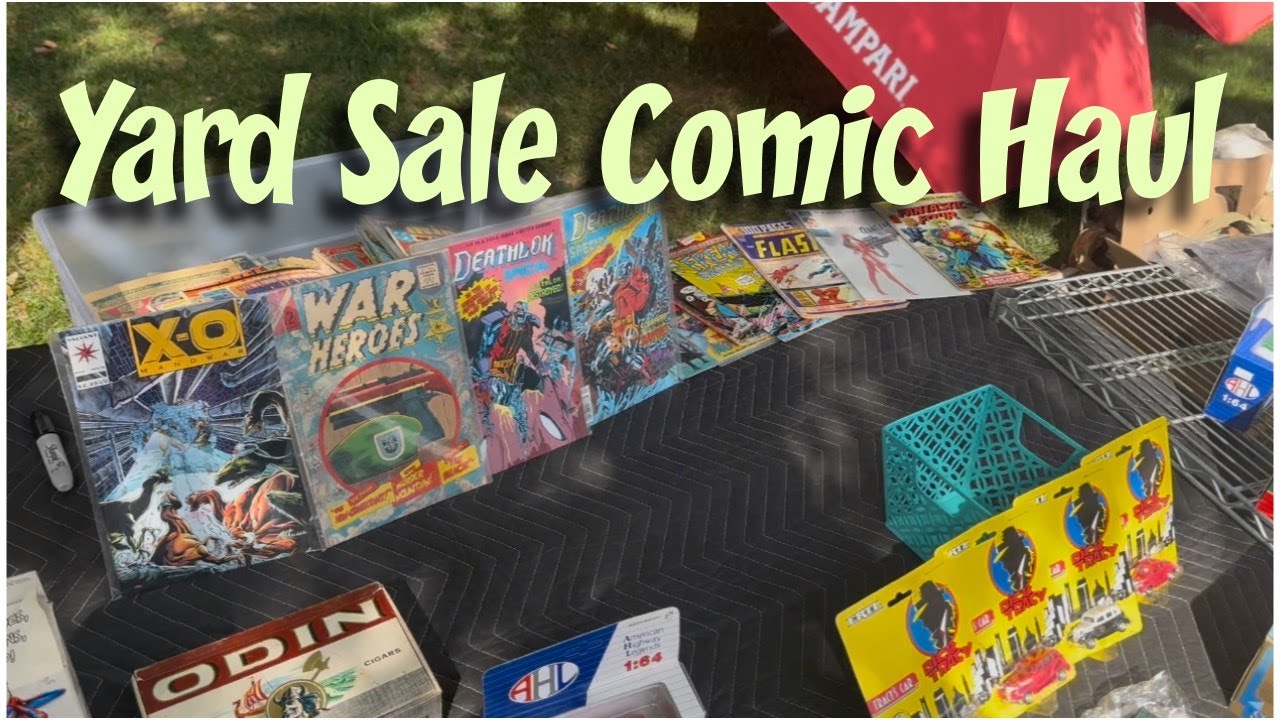 Yard Sale Comic Hunting!