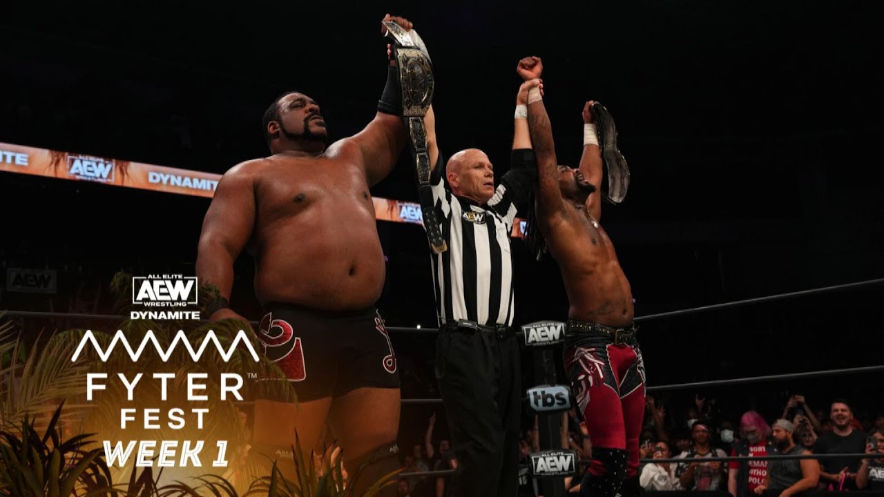 Swerve in Our Glory — новые чемпионы AEW World Tag Team! | Фестиваль AEW Fyter, неделя 1, 13 июля...