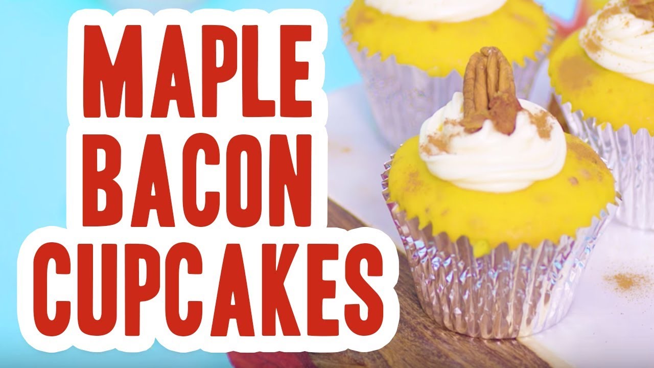 Maple Bacon Cupcakes