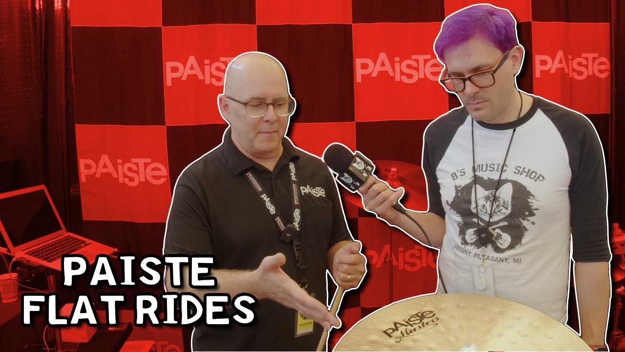 Riding the Waves of Sound: Paiste's Flat Ride Cymbals | B's Music Shop