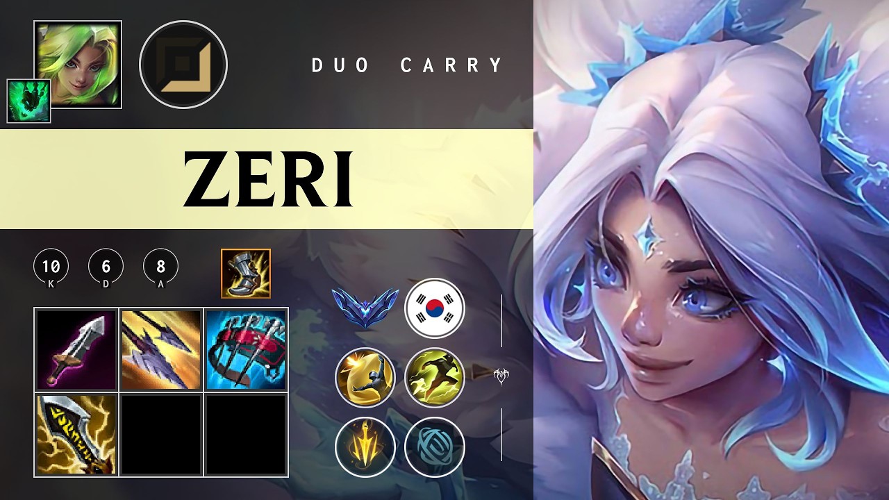 Zeri ADC vs Ashe - KR Diamond Patch 26.03