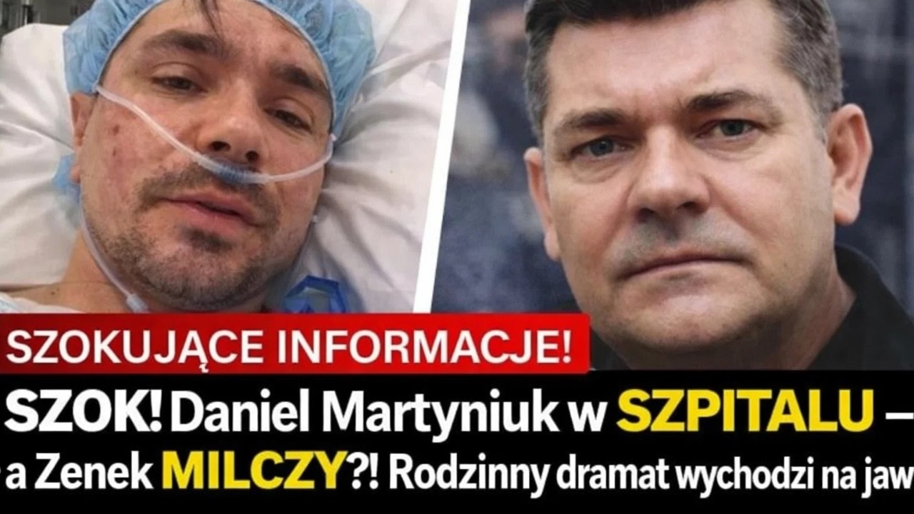 &bdquo;DRAMAT w rodzinie Martyniuk&oacute;w! Daniel trafił do szpitala &mdash; czy Zenek ODWR&Oacute;CIŁ SIĘ od syna?!&rdquo;