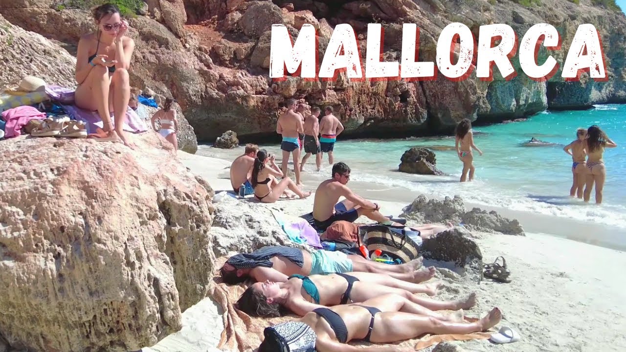 Beach walk |  Mallorca MAJORCA | Cal&oacute; des Moro 🏖️🇪🇸 July 2022