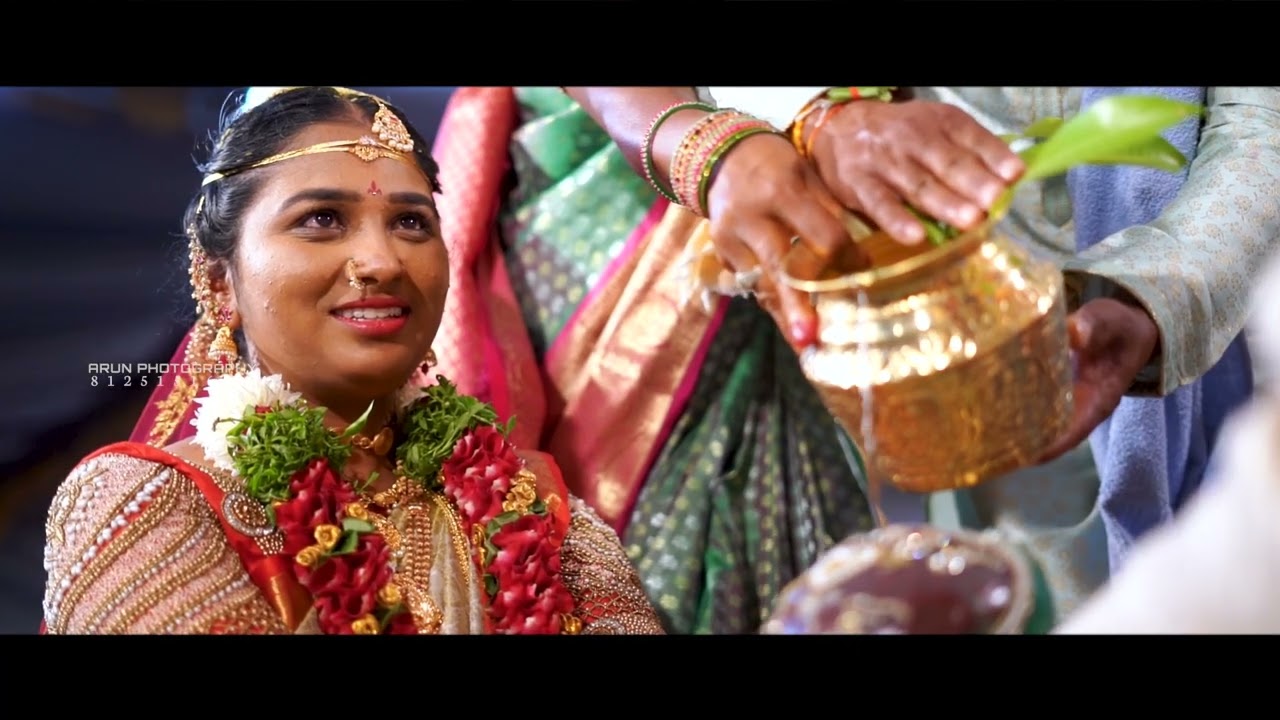 NAVEEN + LAHARIKA WEDDING CINEMATIC VIDEO #ARUN_PHOTOGRAPHY_BALKONDA_8125151688