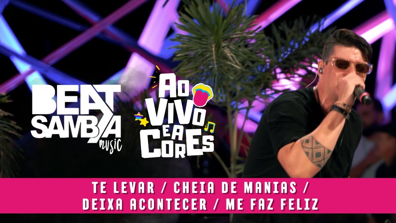 Te Levar / Cheia de Manias / Deixa Acontecer / Me faz Feliz (AO VIVO E A CORES) - (Cover)