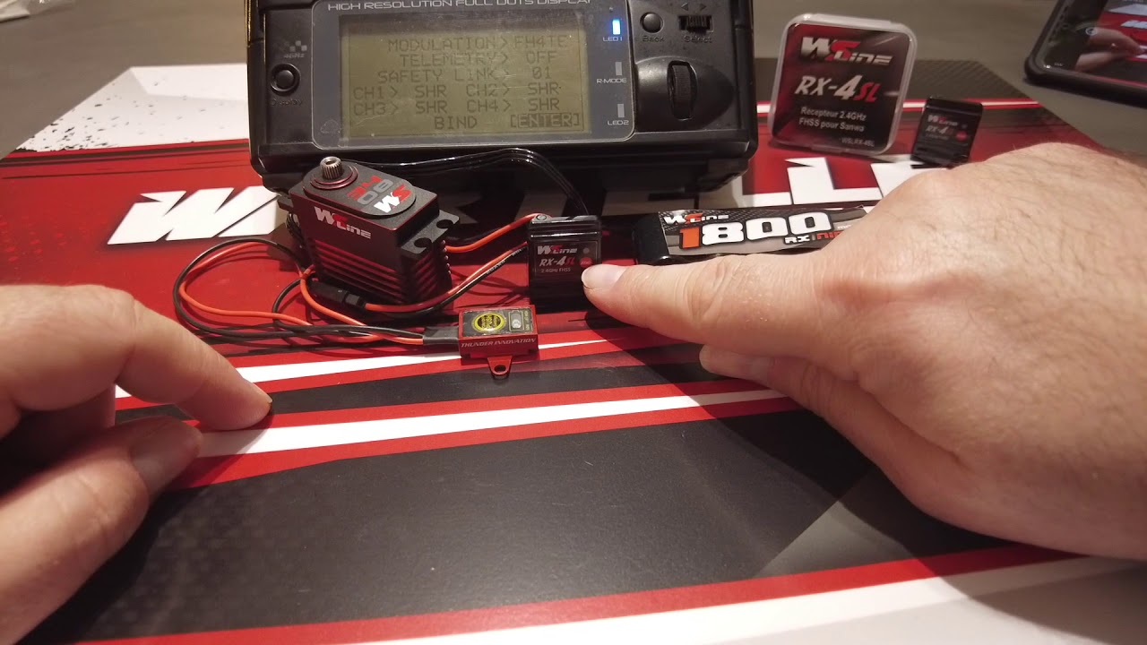Comment calibrer un r&eacute;cepteur WS line RX-4SL