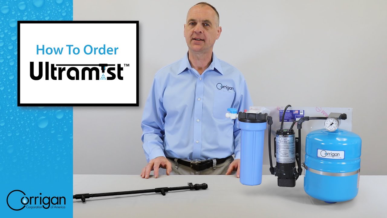 Corrigan's Ultramist Produce Misting System: How To Order