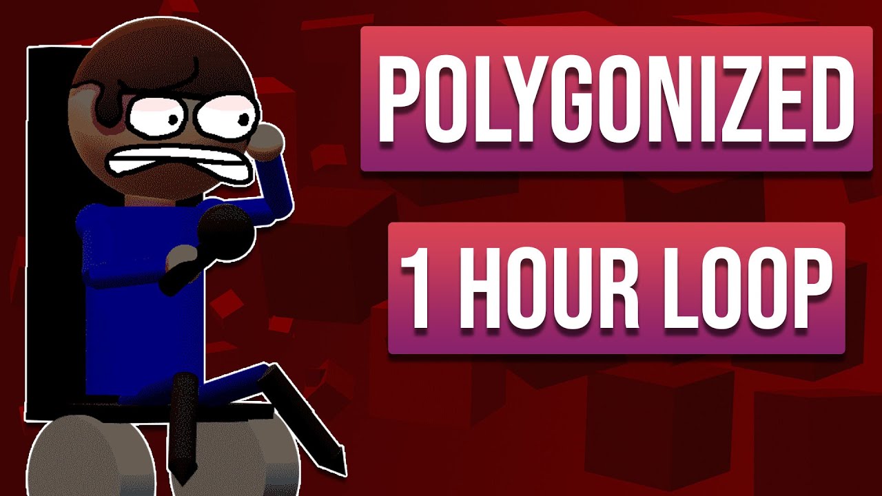 Friday Night Funkin' VS. Dave & Bambi - Polygonized  | 1 hour loop