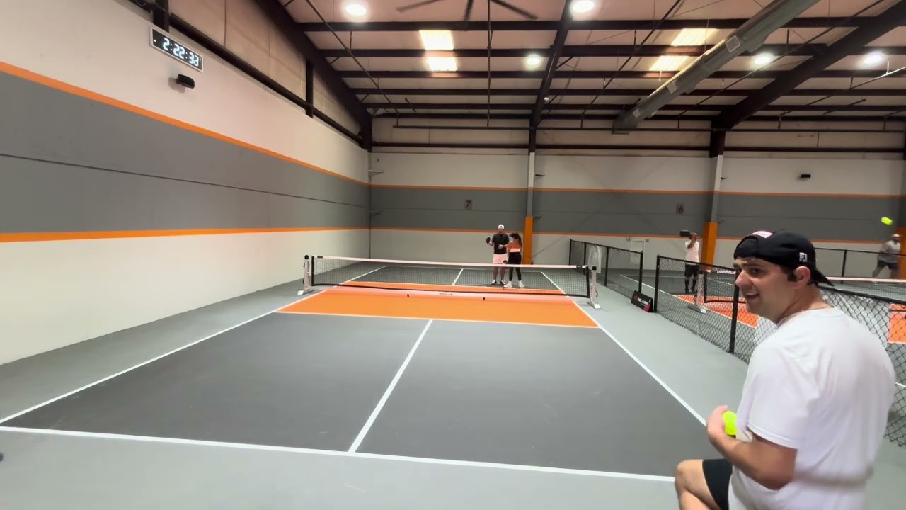 3rd open play game at Pickleball Social