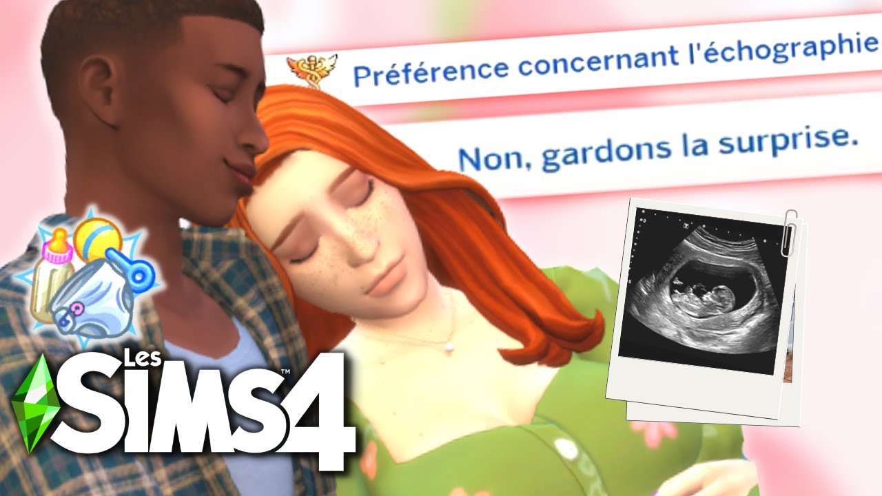 🍼 Échographie et grosse surprise ! MOD Accouchement réaliste EP.1 | SIMS 4