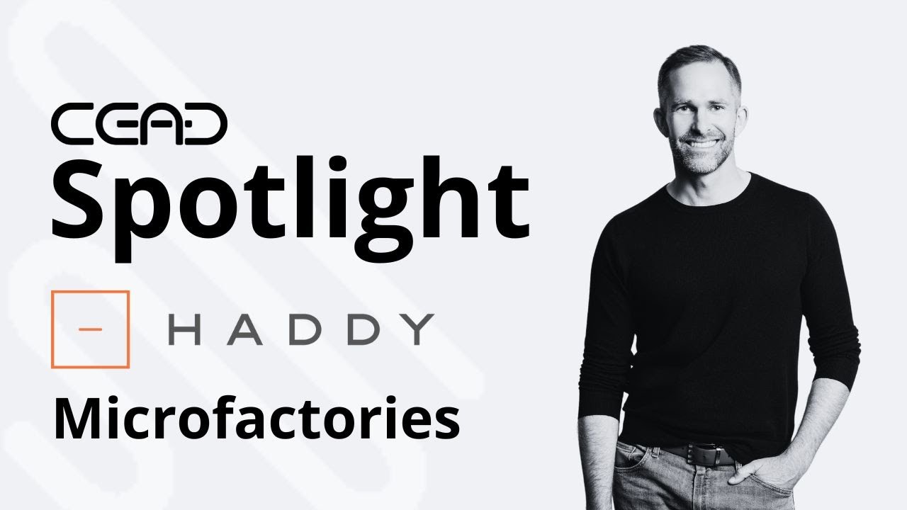 3D Printing furniture with Haddy's microfactory in Florida