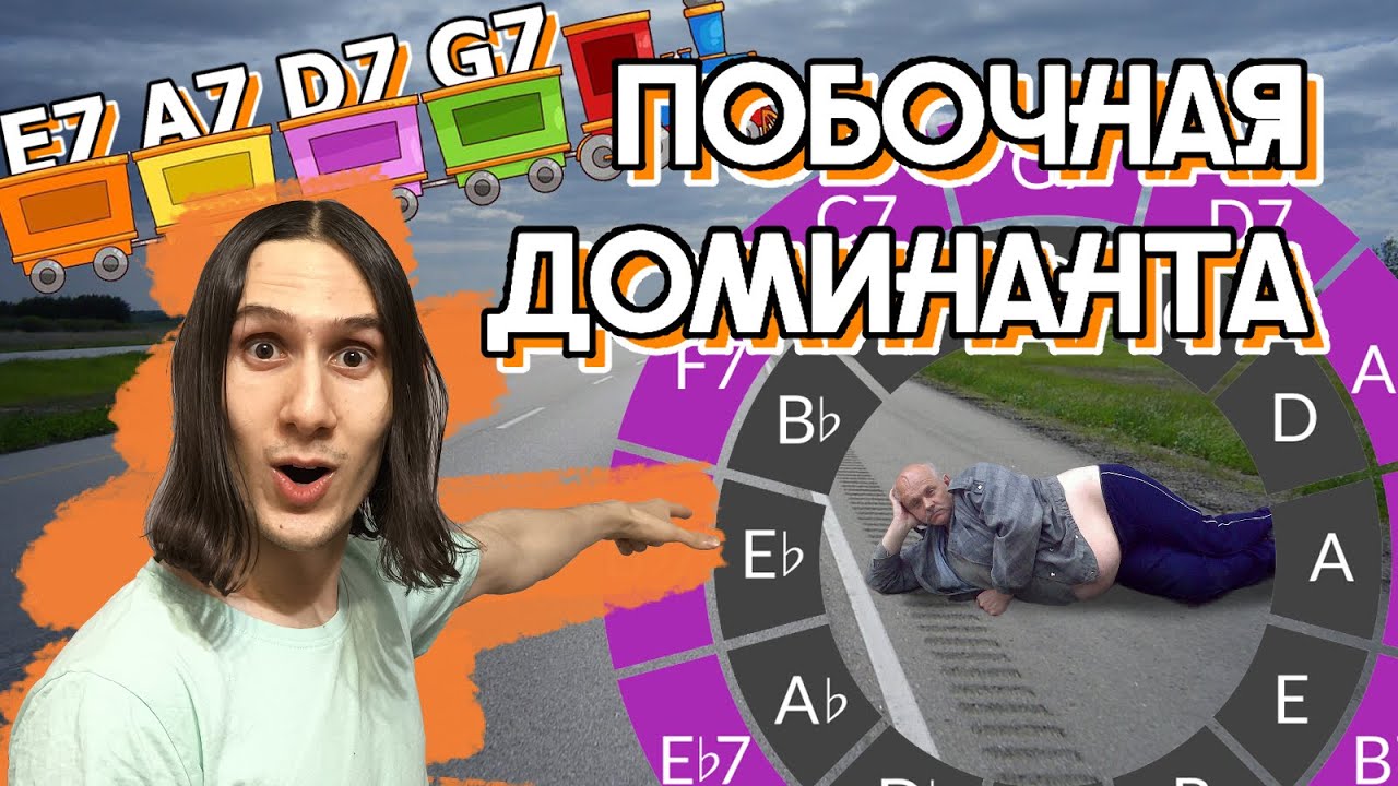 Как красиво менять аккорды? | Побочная доминанта для начинающих