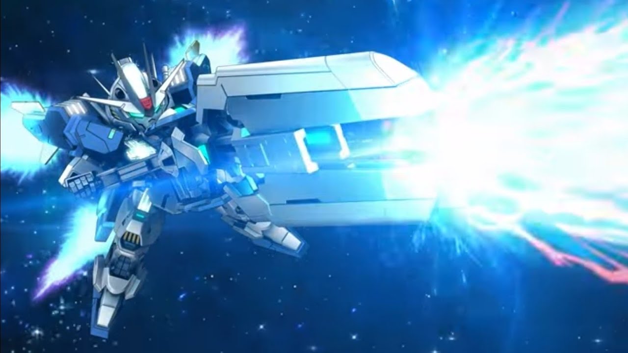 [SD高達G世代永恆] SD Gundam G Generation Eternal UR S27 風靈高達改 Aerial Gundam Kai (EX) All Attacks 全武裝