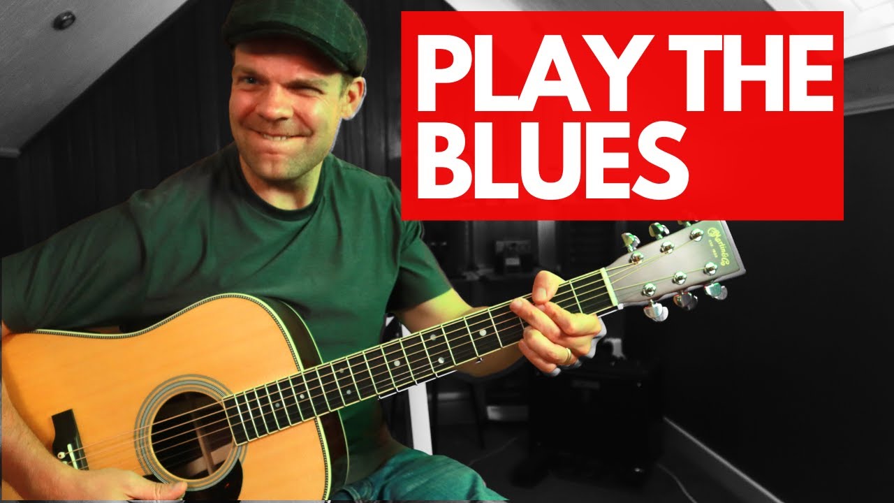SIMPLE 12 Bar Blues AND Licks! 😀 🥰