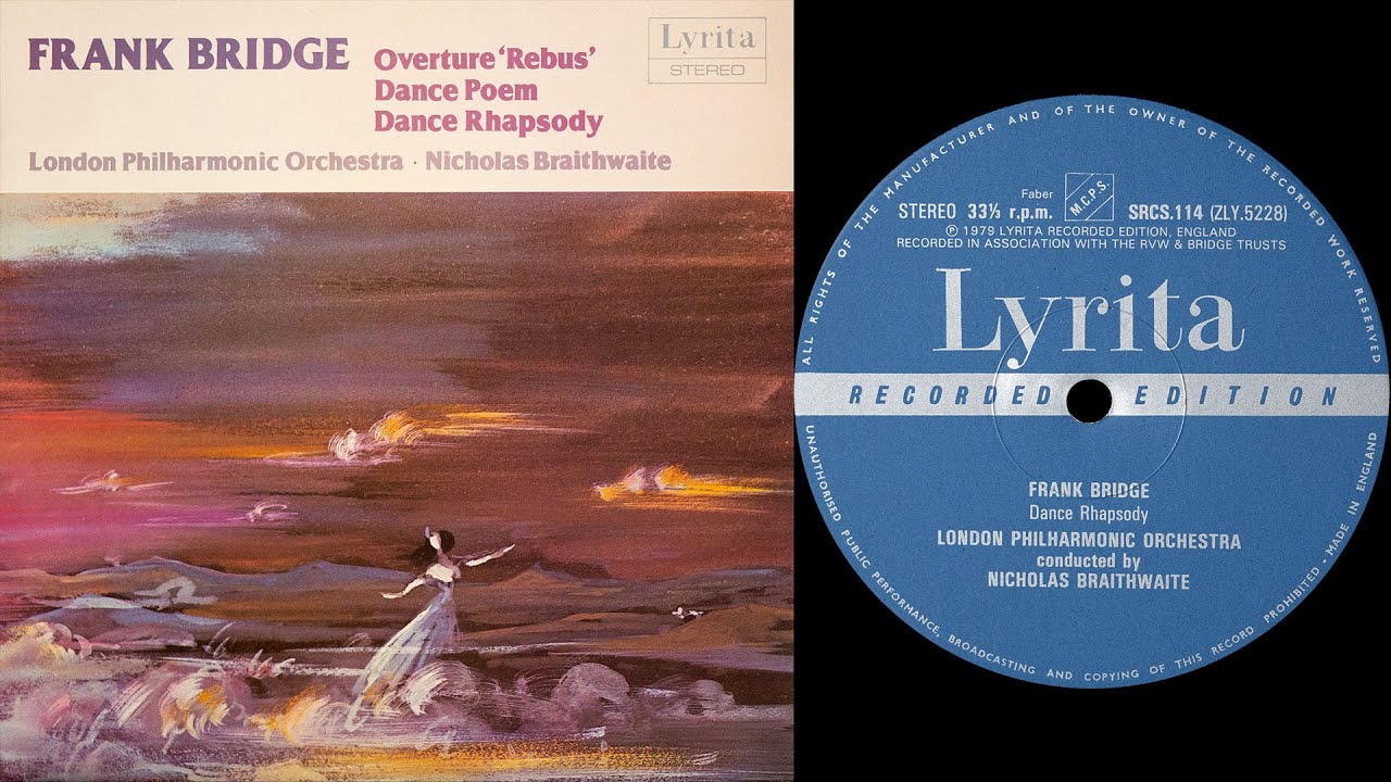 Bridge - Dance Rhapsody (Braithwaite) (vinyl: Miyajima Shilabe, Graham Slee, CTC Classic 301)