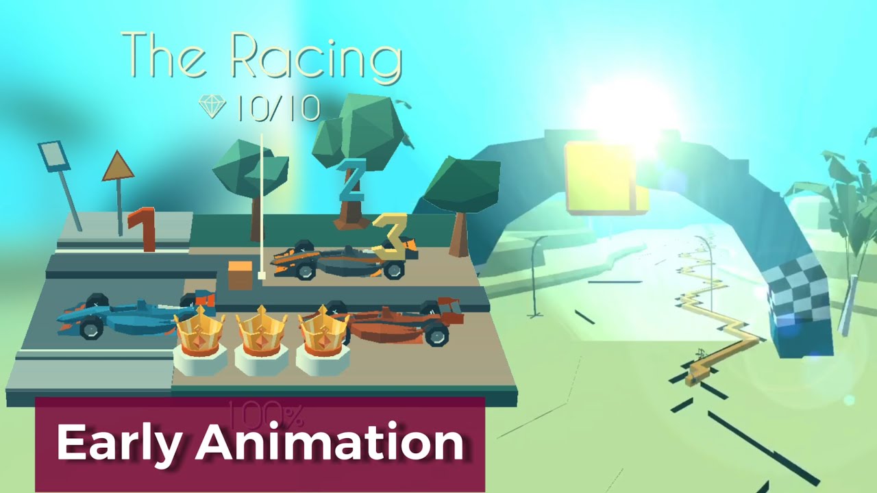 Dancing Line - The Racing [EARLY ANIMATION]