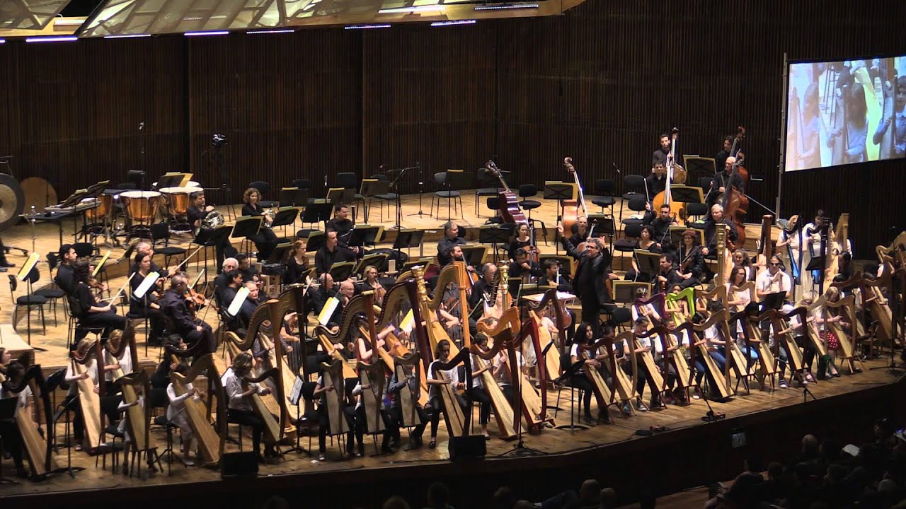 G.F. Handel - Harp Concerto in B flat Major - 1. Andante Allegro