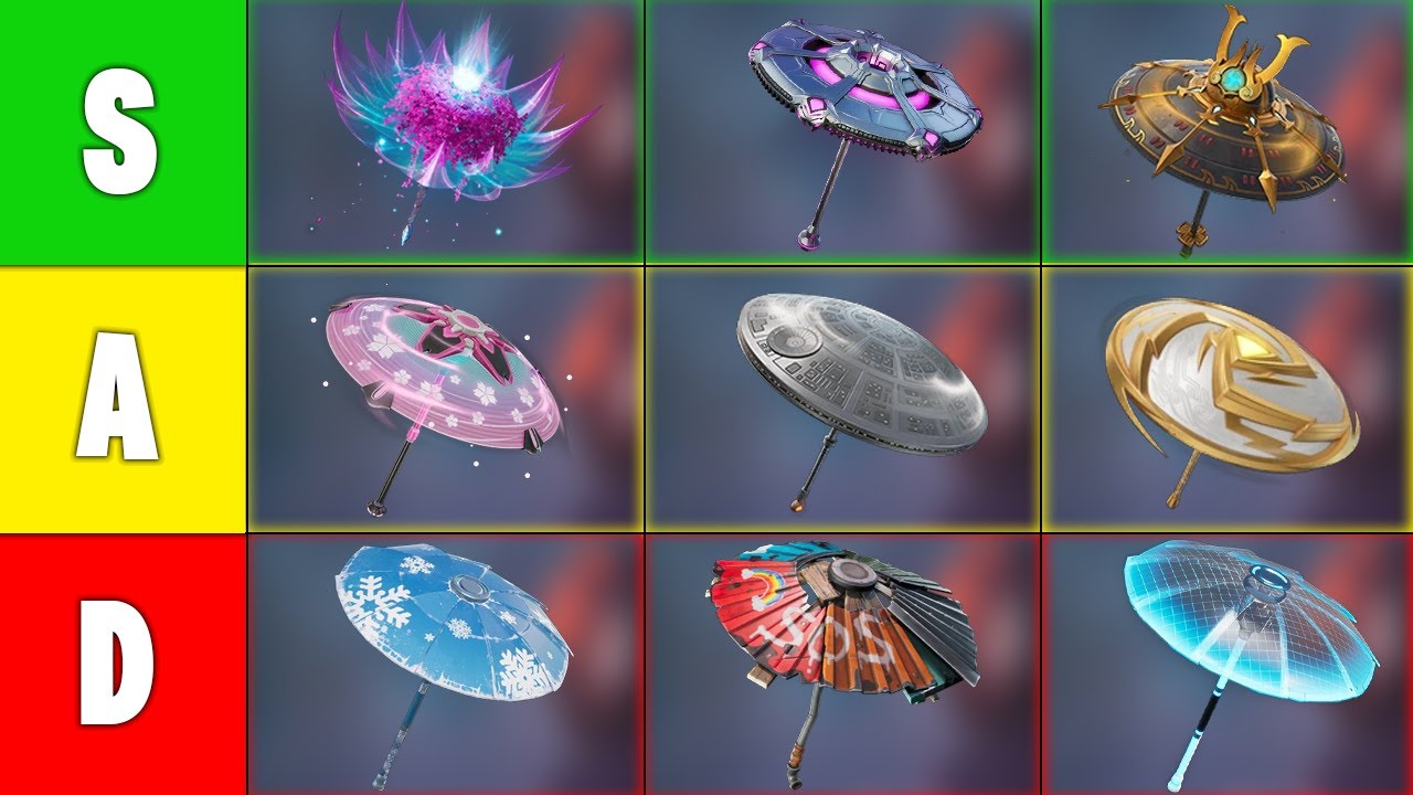 Ranking EVERY Fortnite Season Victory Umbrella!