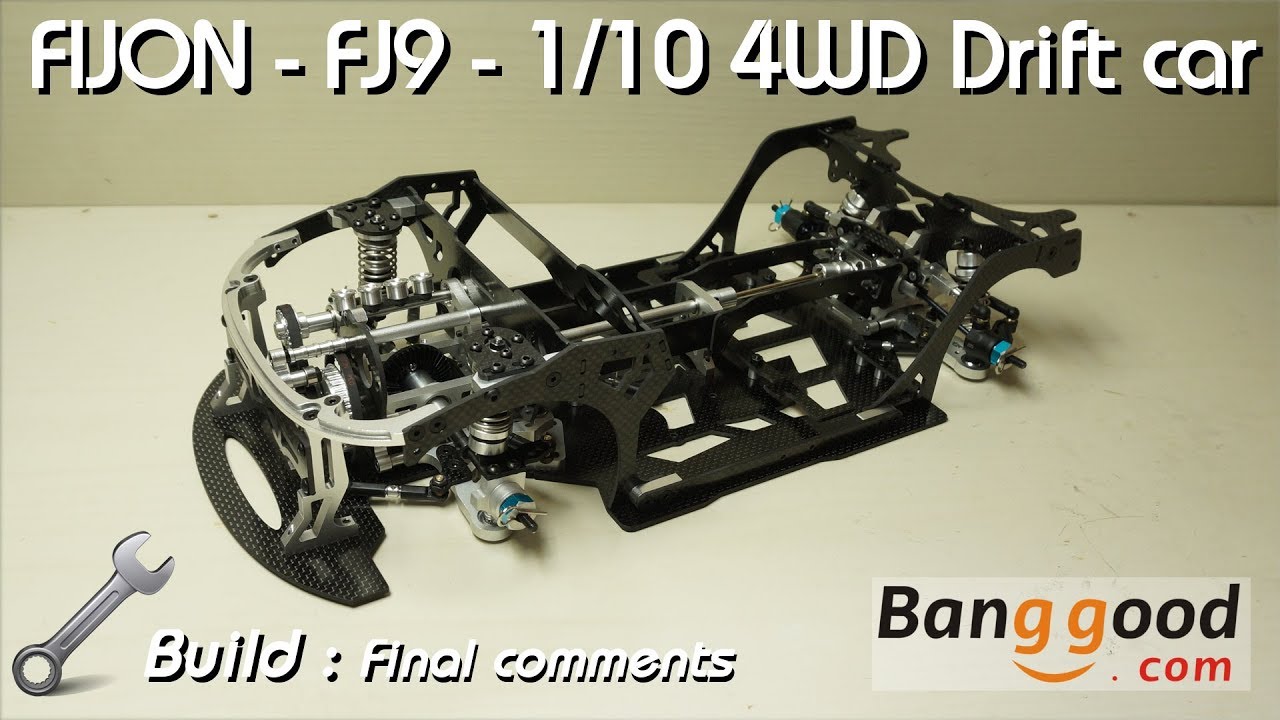 • FIJON - FJ9 - 1/10 4WD drift car - Build : final comments •
