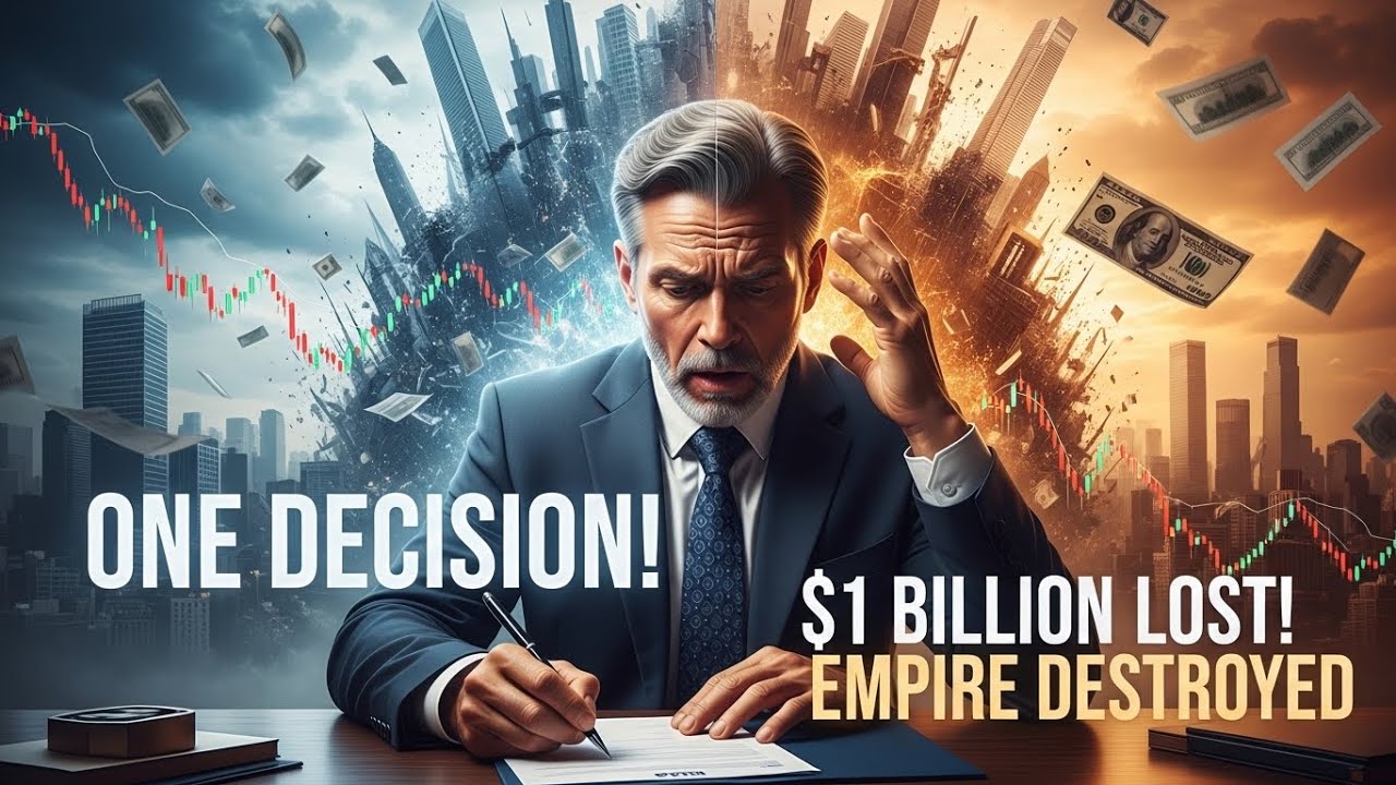 How One Decision Destroyed a Billion Dollar Empire#business #finance #money 