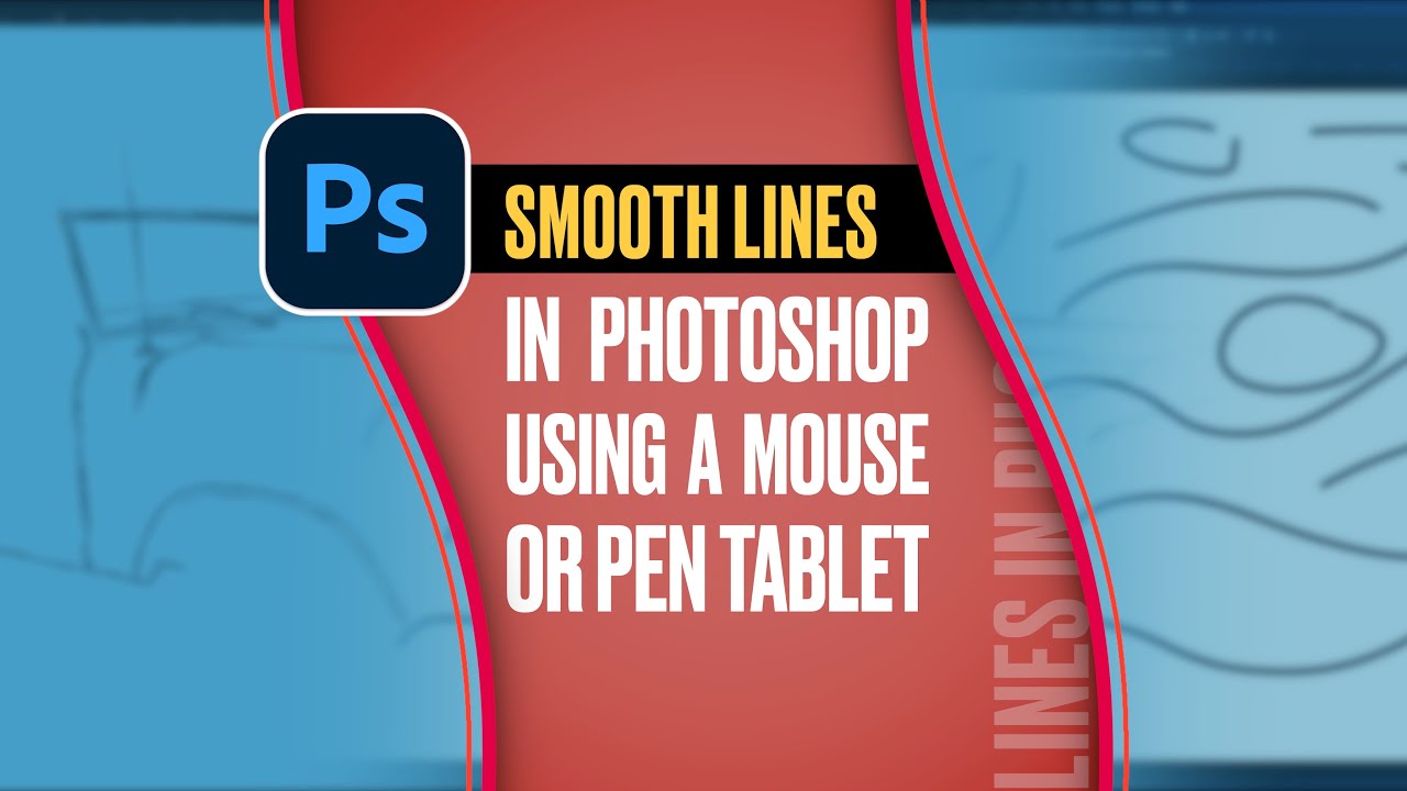 Плавные линии и советы по созданию эскизов в Photoshop [Рисование кистями]