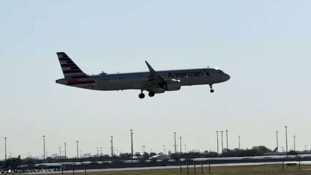 Airplanes Taxiing, Taking Off, And Landing Here At DFW.