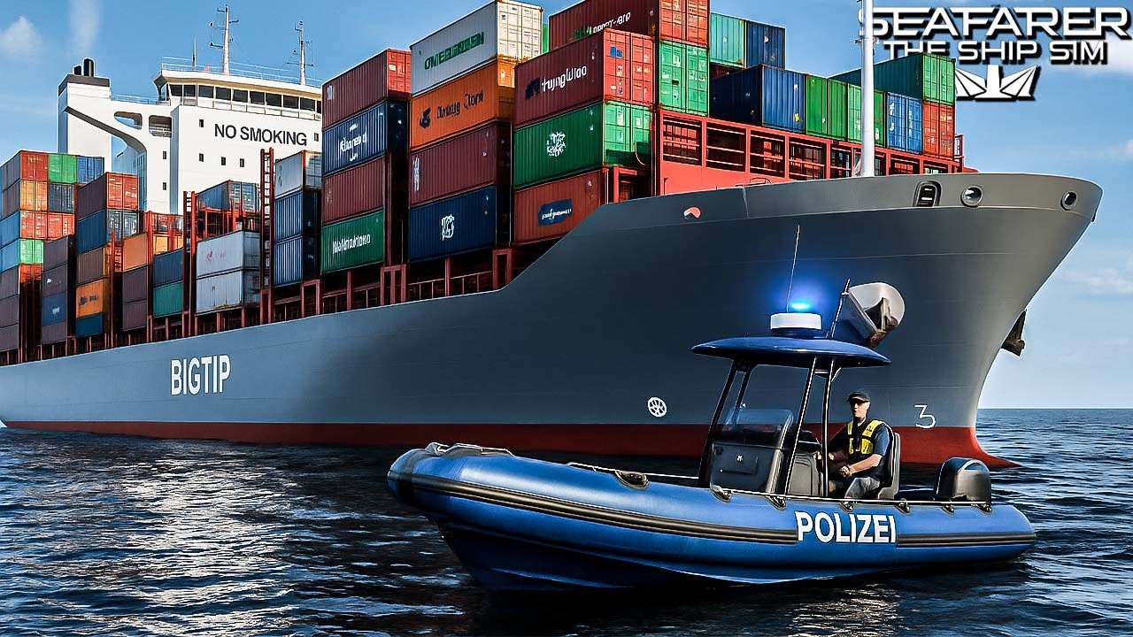 Realistisch wie nie! 🚨⚓ Neuer Schiffssimulator: Polizei stoppt Frachter |