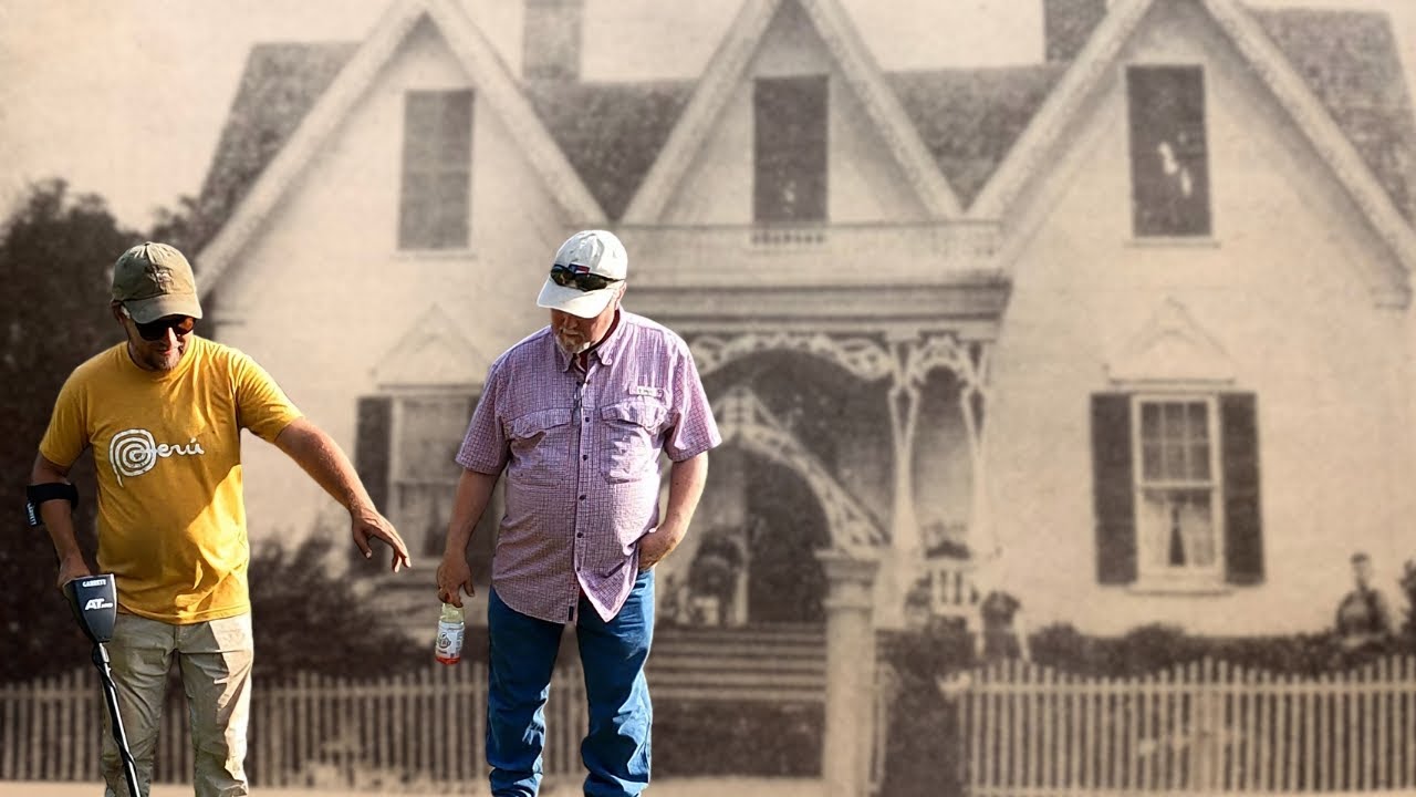 Metal Detecting Behind 170 Year Old Plantation House | Waverly Hall Georgia History