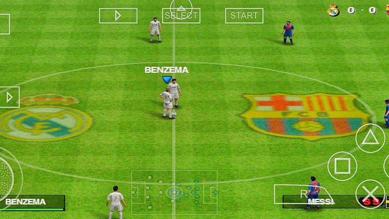 PES 12 | Real Madrid Vs Barcelona | eFootball PPSSPP Gameplay | El Clásico Nostalgia