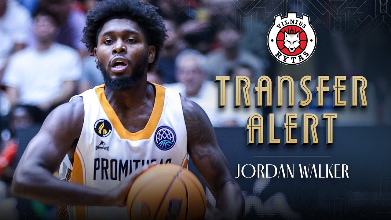 New Transfer - Jordan Walker to Rytas Vilnius | Player Highlights | #BasketballCL 2025-26