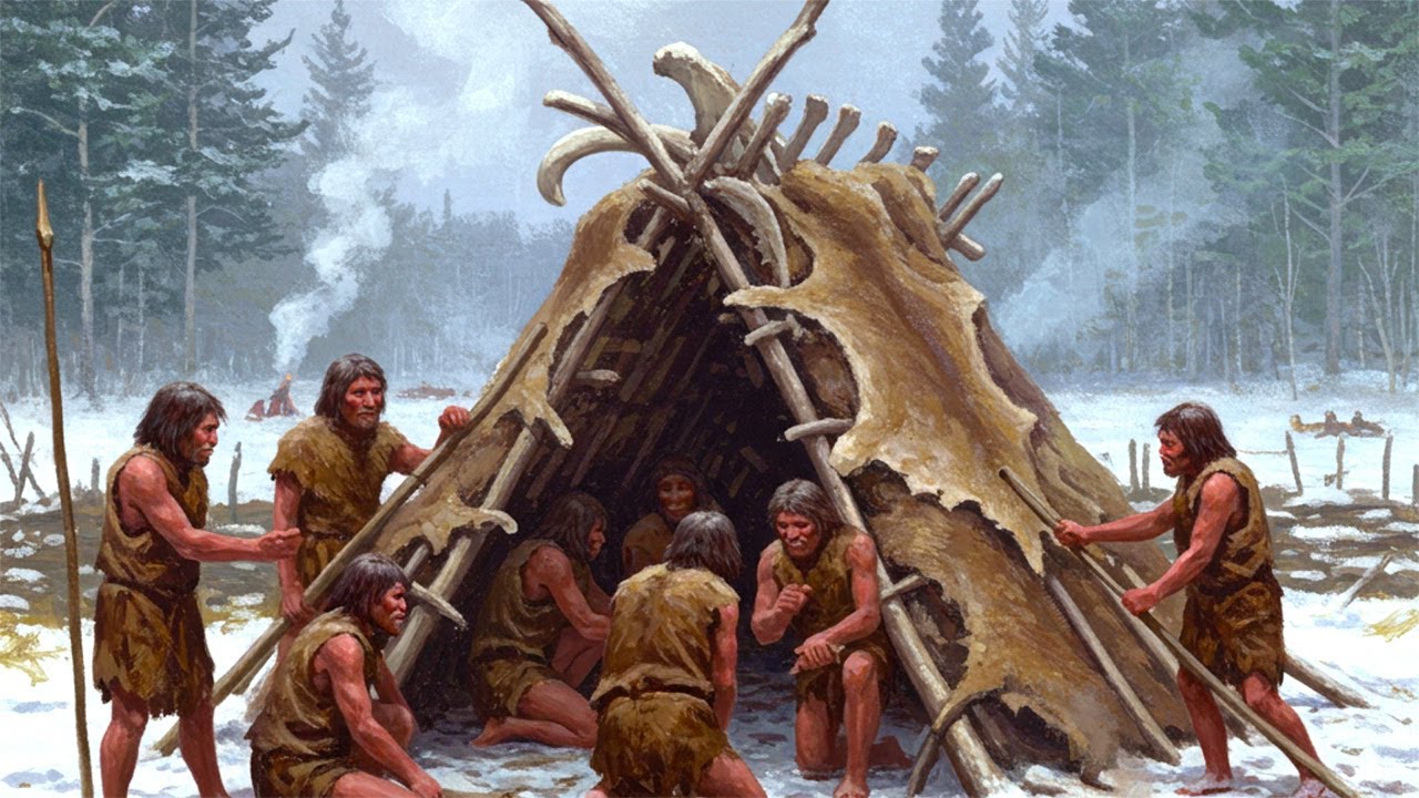 Cavemen vs the Ice Age | How Cavemen Lived Through the Coldest Era
