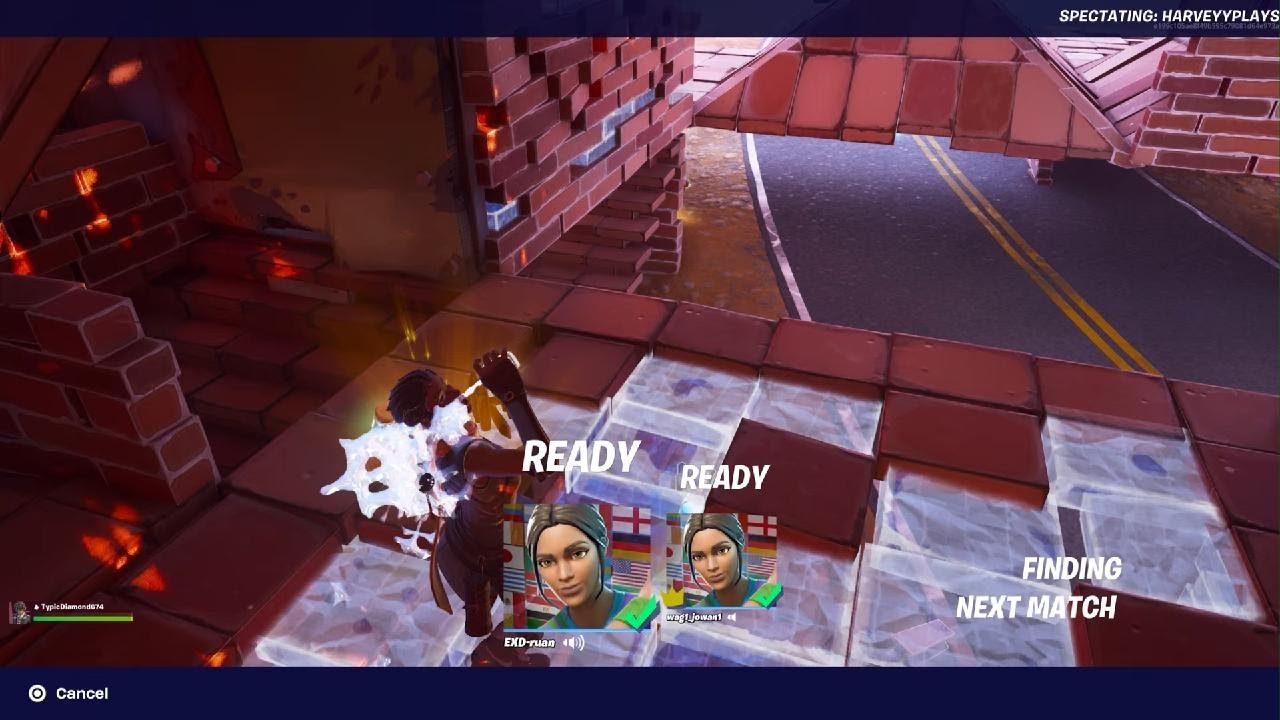 Fotnite-First time using mics- but mine didn’t work!! Mythic hollow twister & exotic hollow twister!