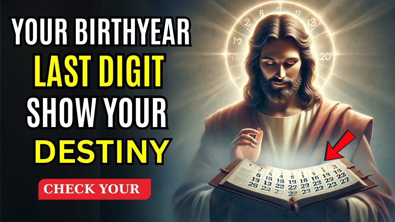 What The Last Digit of Your Birth Year Means You'll Be SHOCKED | God Message Today