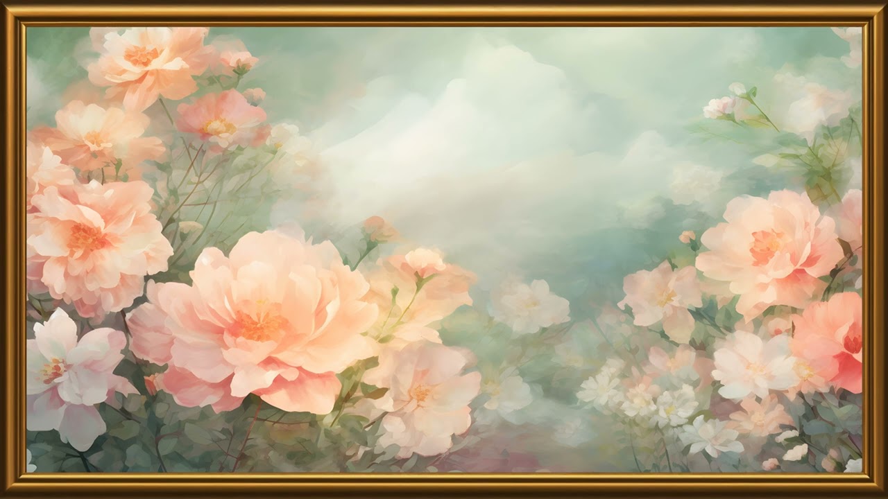 Pink Flower | TV Frame 4K | 2 Hours | @tvframeart9