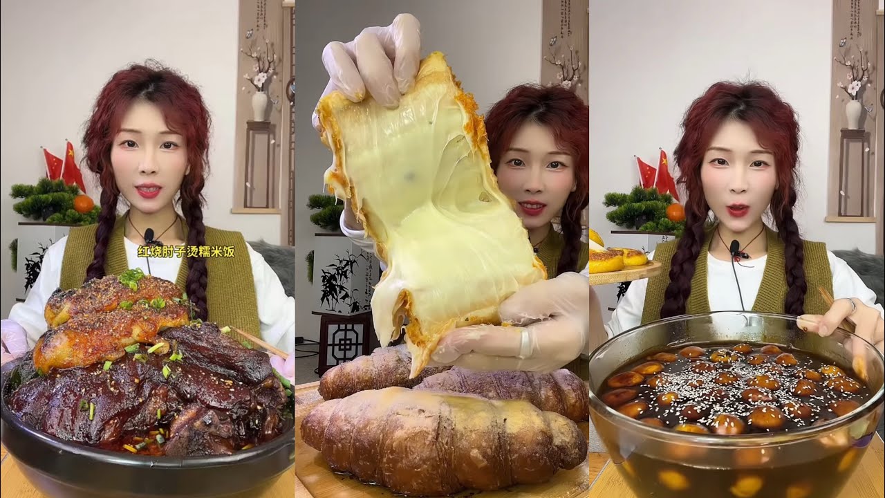 【ASMR】【MUKBANG】東坡肉 BRAISED PORK BELLY | EATING SHOW |CHINESE MUKBANG |食べ |吃播 LOVE ASMR•JENNIE #咀嚼音
