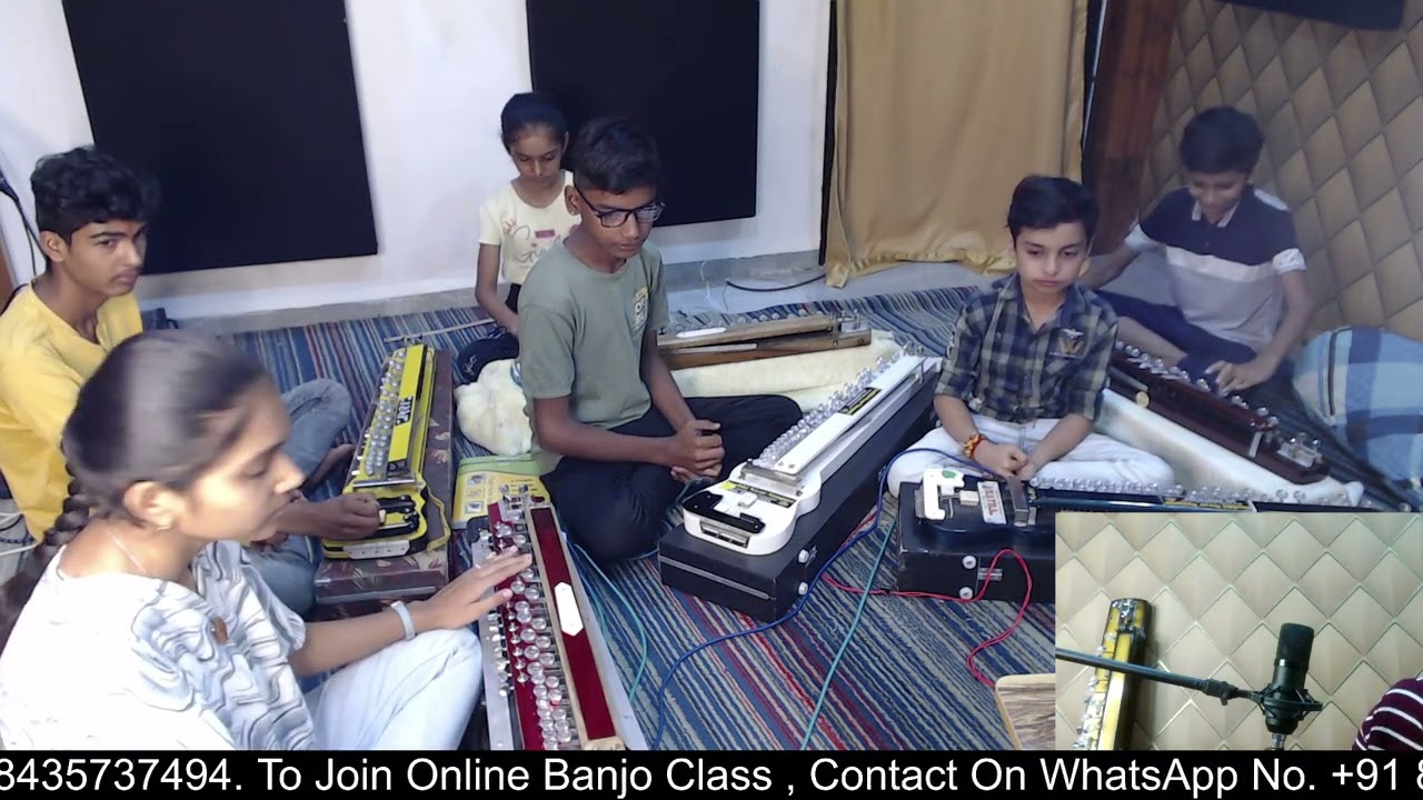 SSS Offline Banjo Class | Laykari Riyaj on Banjo With Palta | Surbhi Swar Sangam