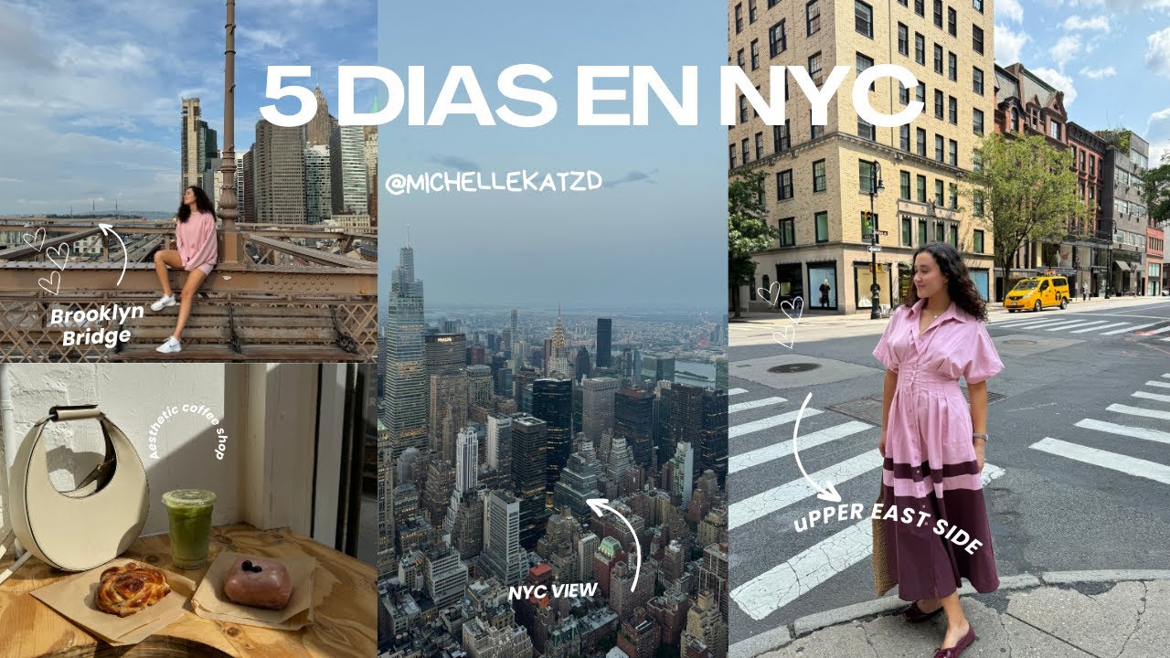 Que hacer en NYC en 5 días ?! 🗽🍕☕️🇺🇸