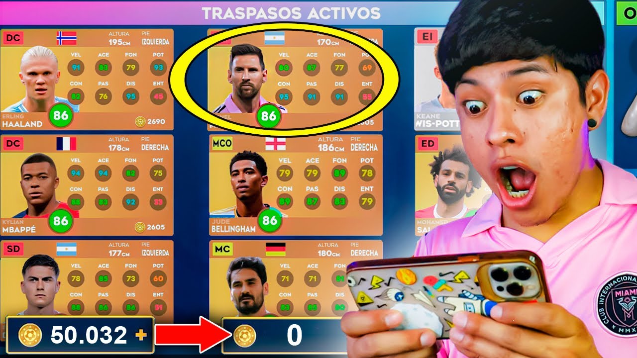 BUSCANDO A MESSI en DREAM LEAGUE SOCCER 2024 😱 *Gasté TODO mi DINERO*