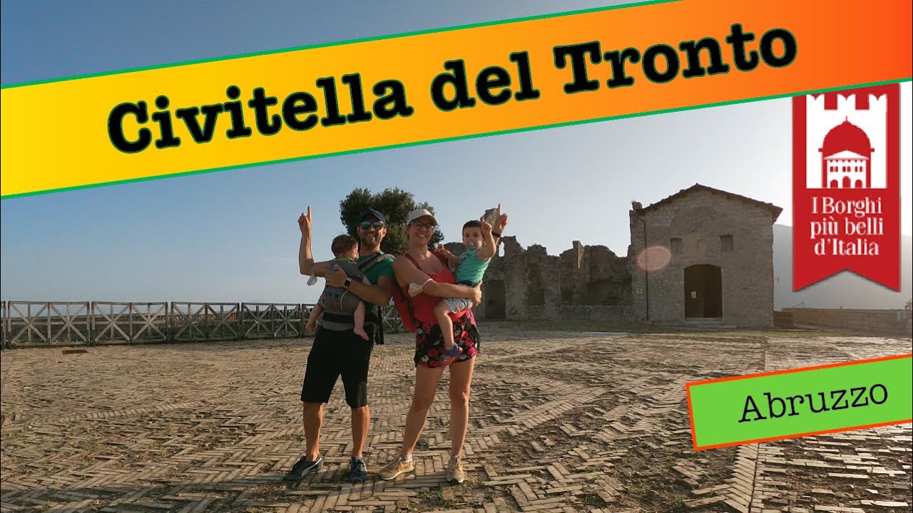 Un pomeriggio a Civitella del Tronto - Abruzzo in camper - I borghi più belli d'Italia - 2º video