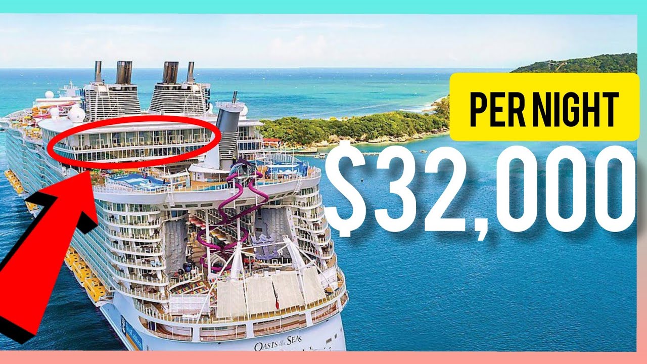 TOP 5 MOST EXPENSIVE CRUISE SHIP SUITES!