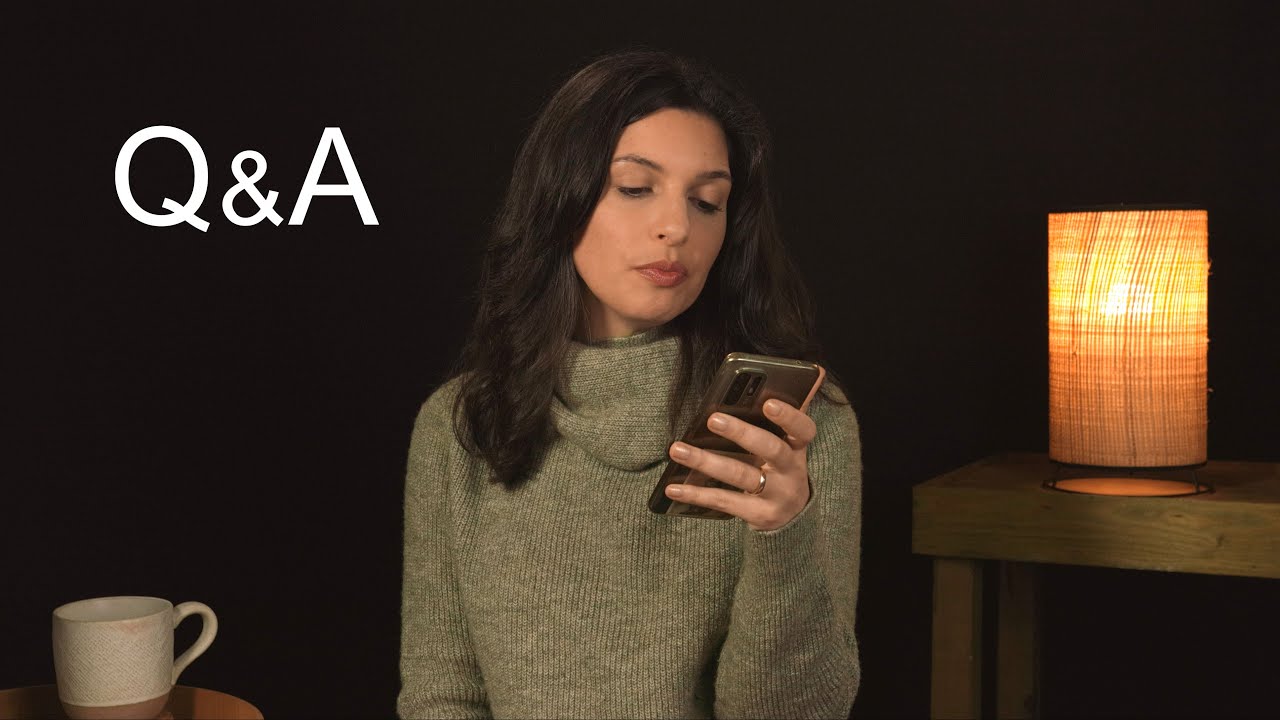 ASMR respondo a perguntas pessoais Q&A ♡ Português / Portugal