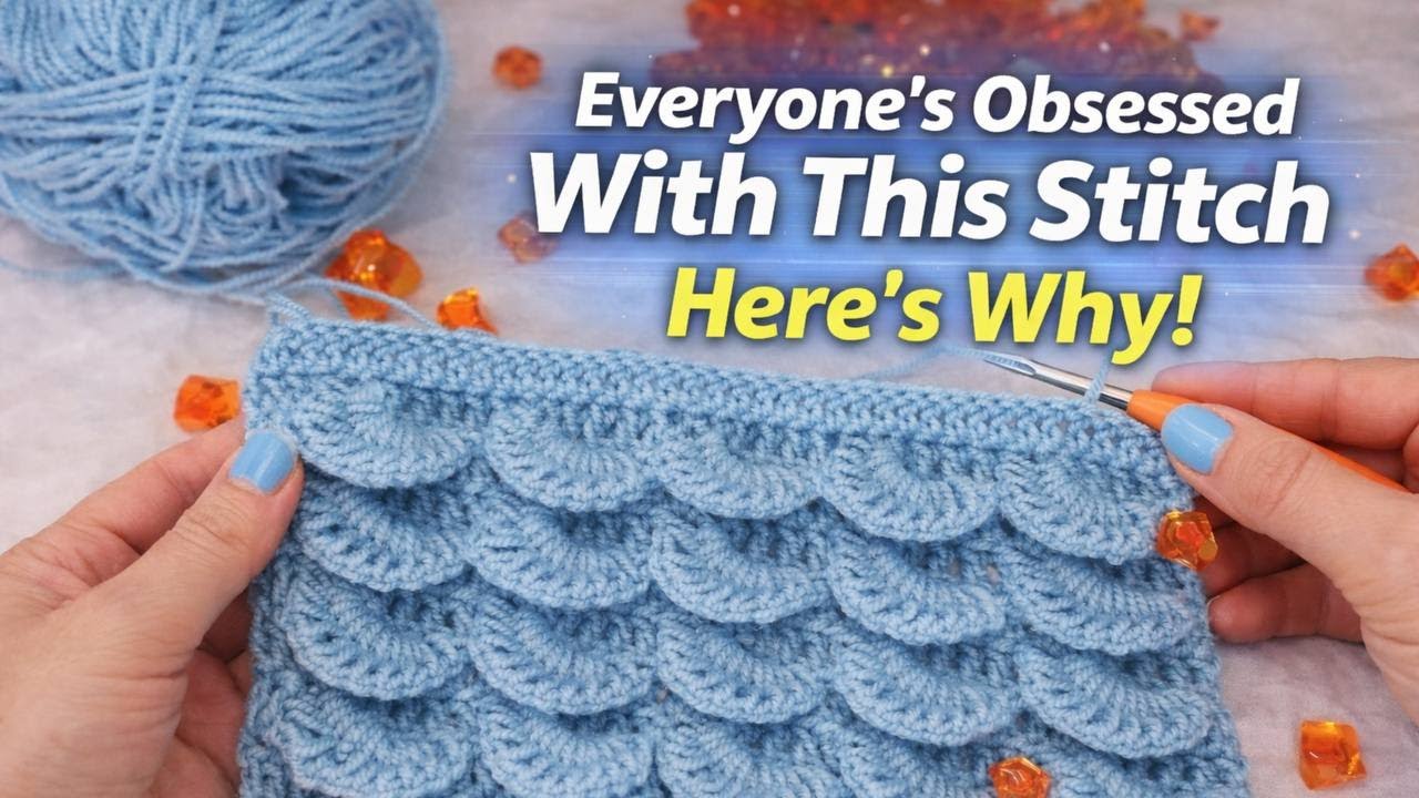 Everyone’s Obsessed With This Crochet Stitch – Learn It Now!