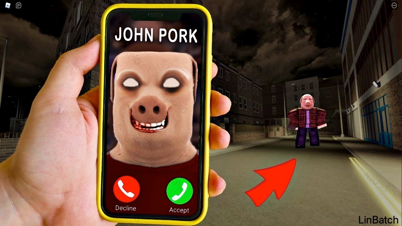 Don't look for John Pork in ROBLOX in 3AM! i found John Pork in new ROBLOX horror game!