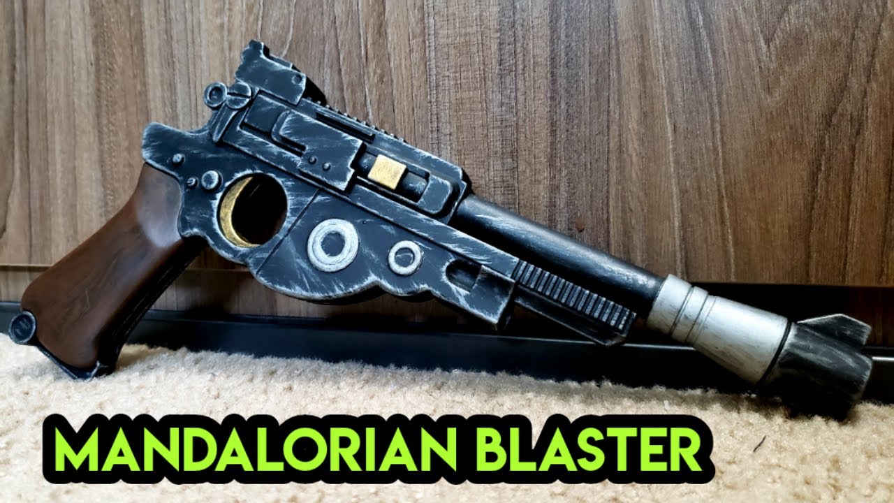 Mandalorian Blaster Pistol Repaint [ Rubies Toy Conversion ]