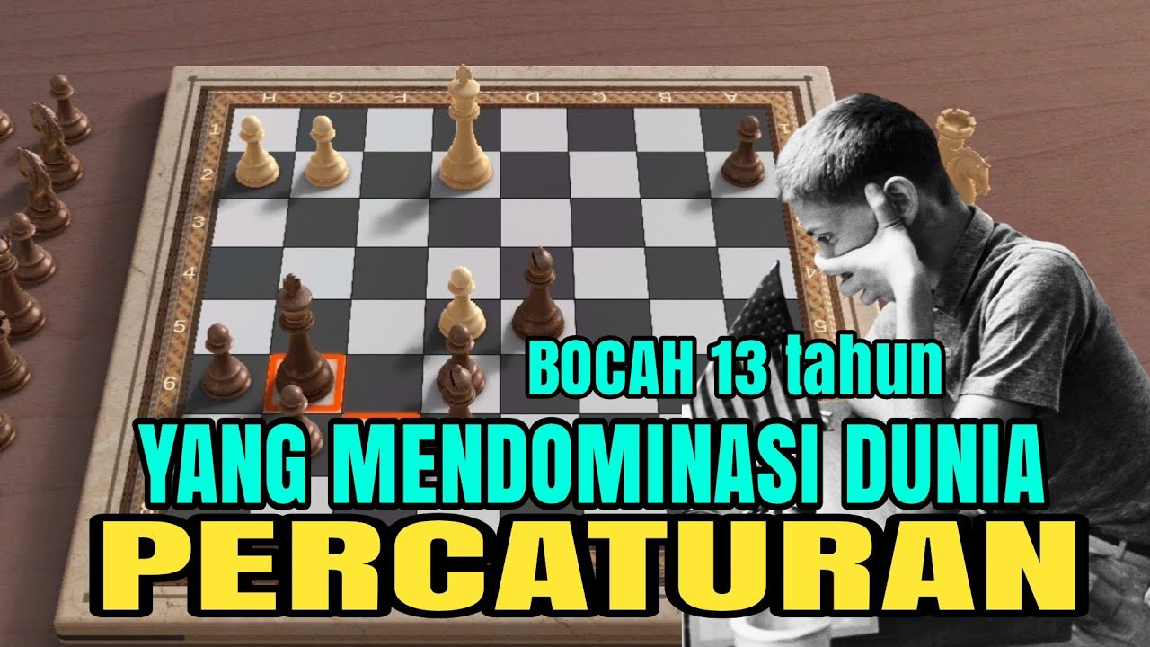 End game sepasang gajah vs benteng! Nash vs Fischer 1958