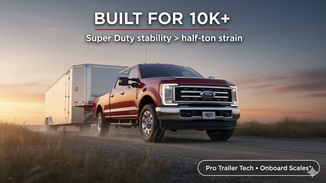 Ford F-350 Lariat Diesel 2026 года выпуска &mdash; безопаснее и проще буксировать на расстояние более 1...