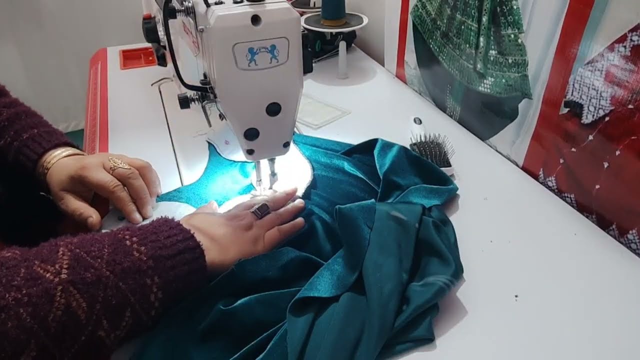 بریش کردن یخن دلبری به مدل های مختلف بسیار شیک معلوم موشه 🪡👘🪡👘👗# خیاطی# گلزار نوین #
