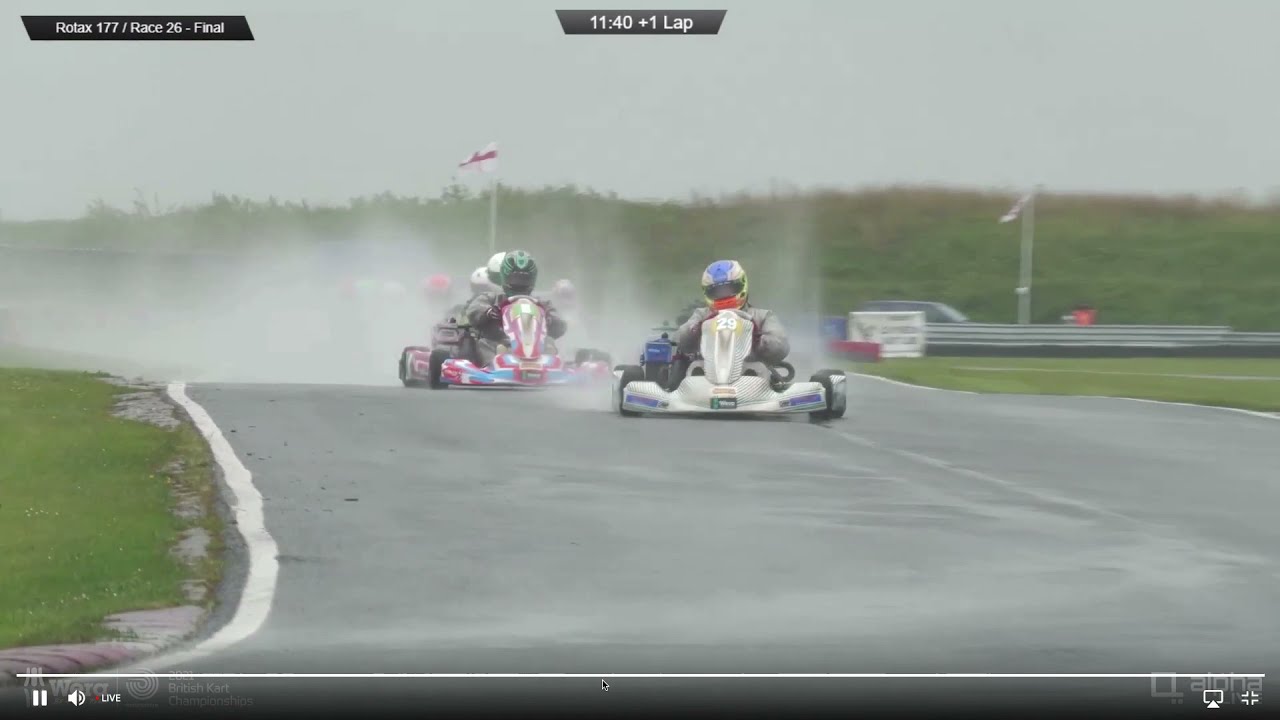British Kart championships 2021, 23.5.21, Rd 1, Clay Pigeon, 177 Final