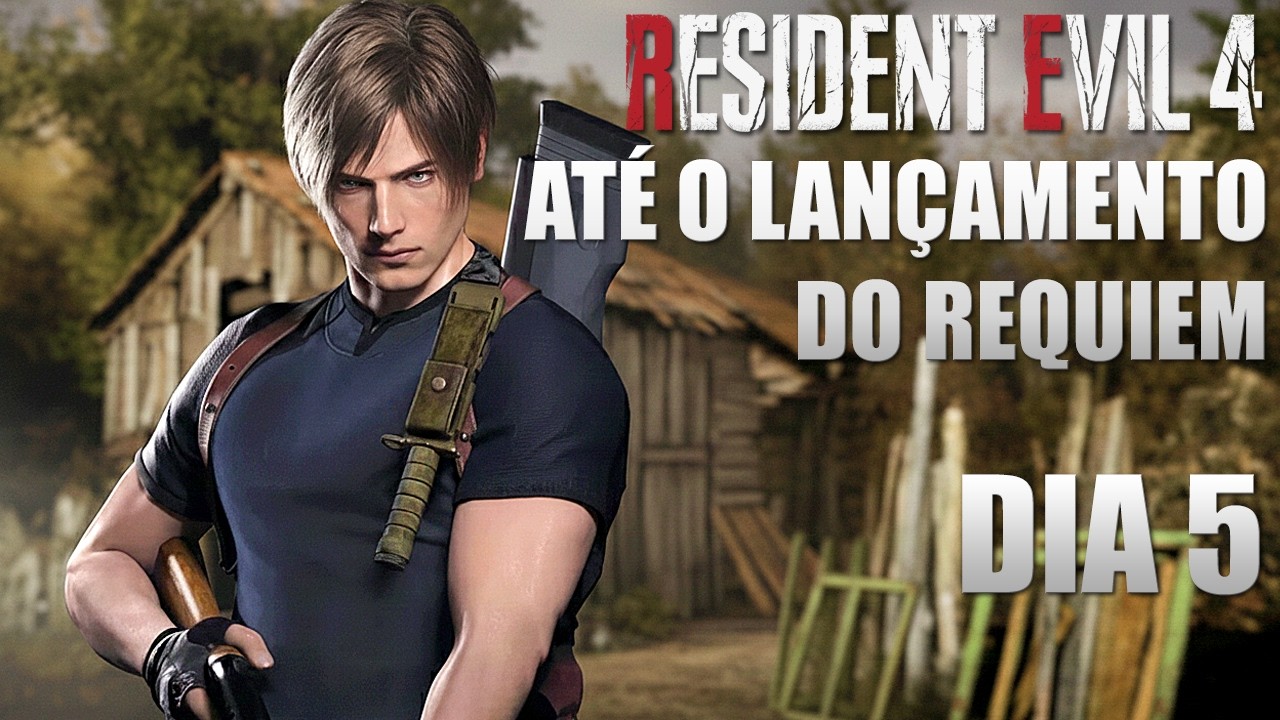 RESIDENT EVIL 4 REMAKE | Fazendo Desafios Até RE9