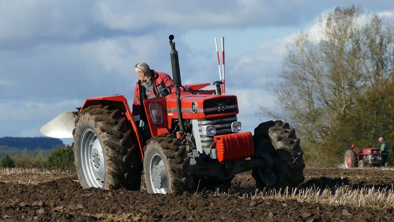 Vintage Tractor Plowing Match - CB Veteranerne Jylland, Denmark